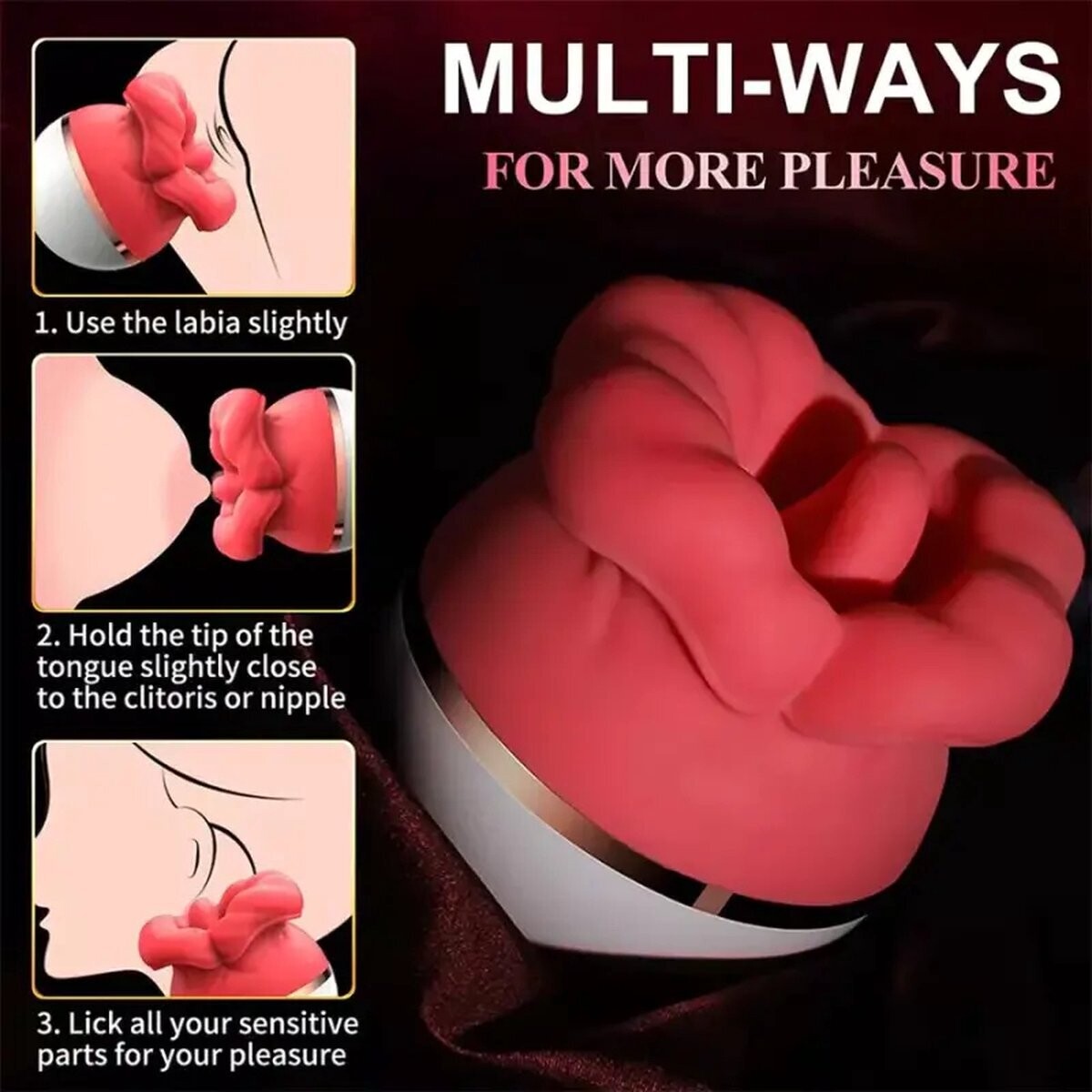 VIBRADOR Y SUCCIONADOR TIPO BOCA