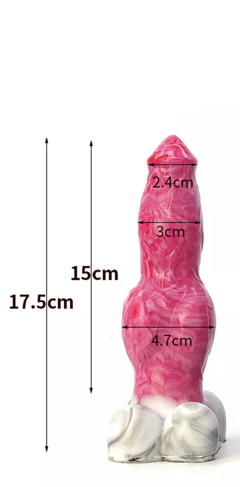 CONSOLADOR EYACULADOR DE PERRO 17.5 CMS