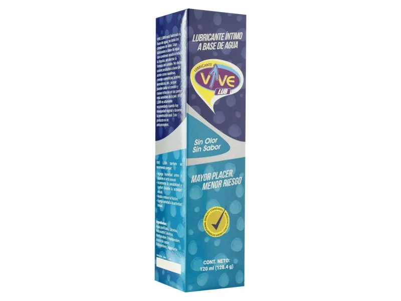 Lubricante Vive Lub Sin Olor Sin Sabor