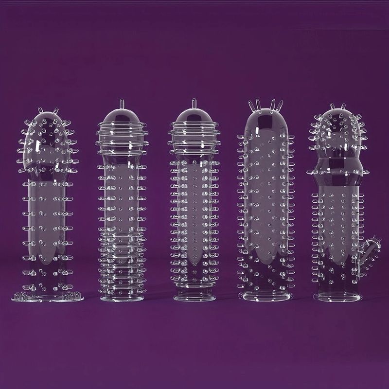 Kit de 5 Fundas Transparentes Texturizadas