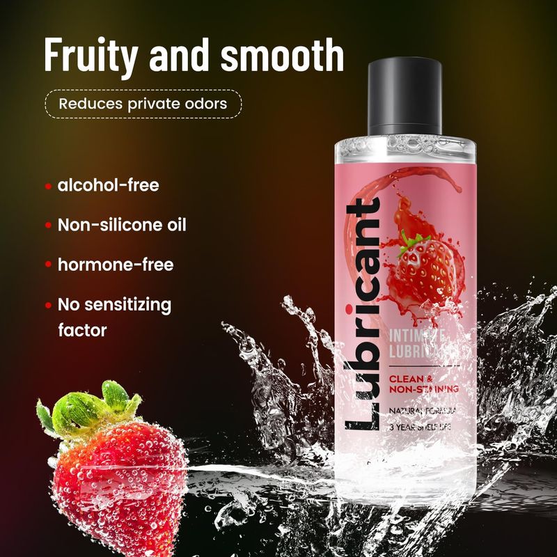 Lubricante Intimo de Fresa Bed Game