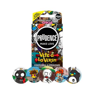 Condones Edición Vete a la Versh - 5 Condones