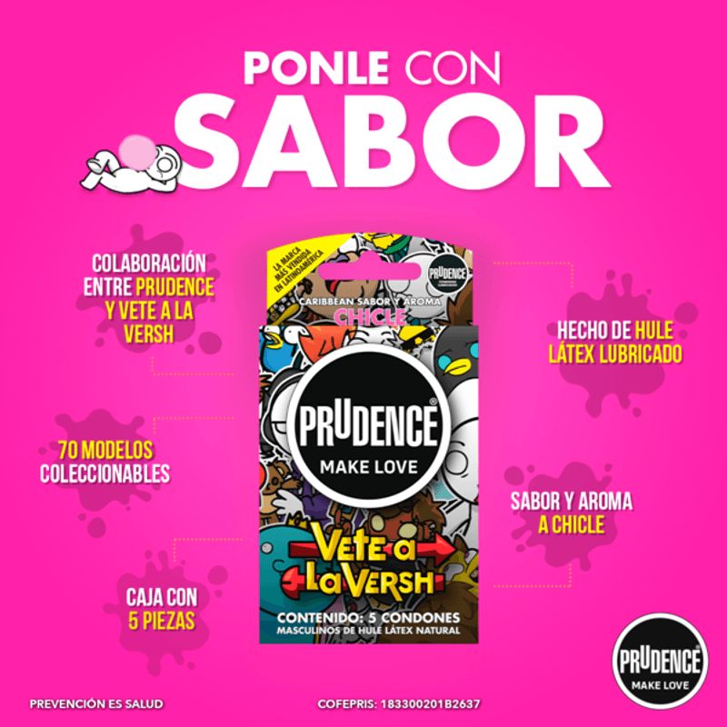 Condones Edición Vete a la Versh - 5 Condones