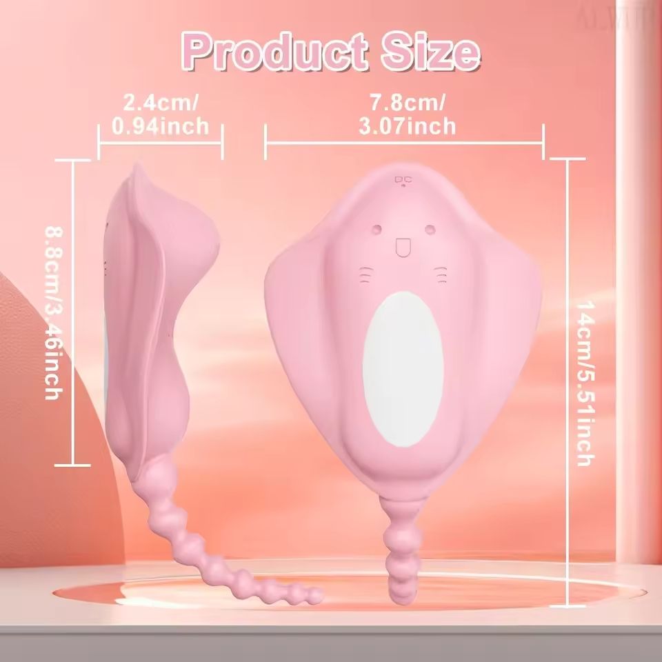 Panty Vibrador con Estimulador Anal Mantaraya APP