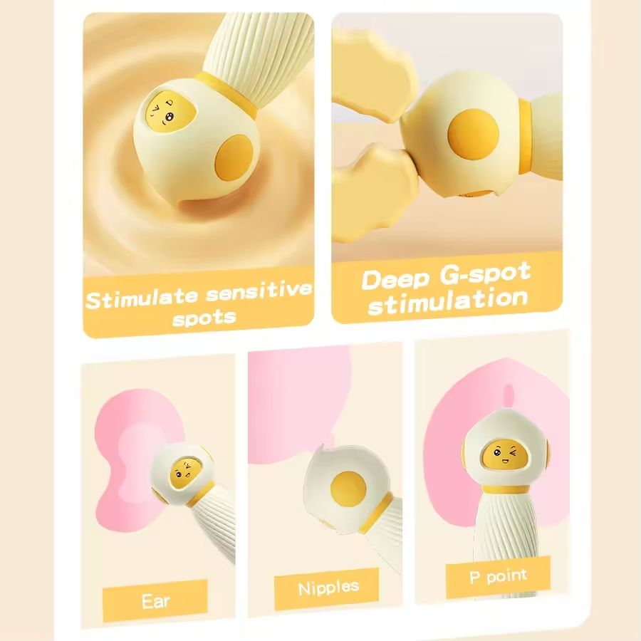 Mini Vibrador Portatil Microfono Astronauta