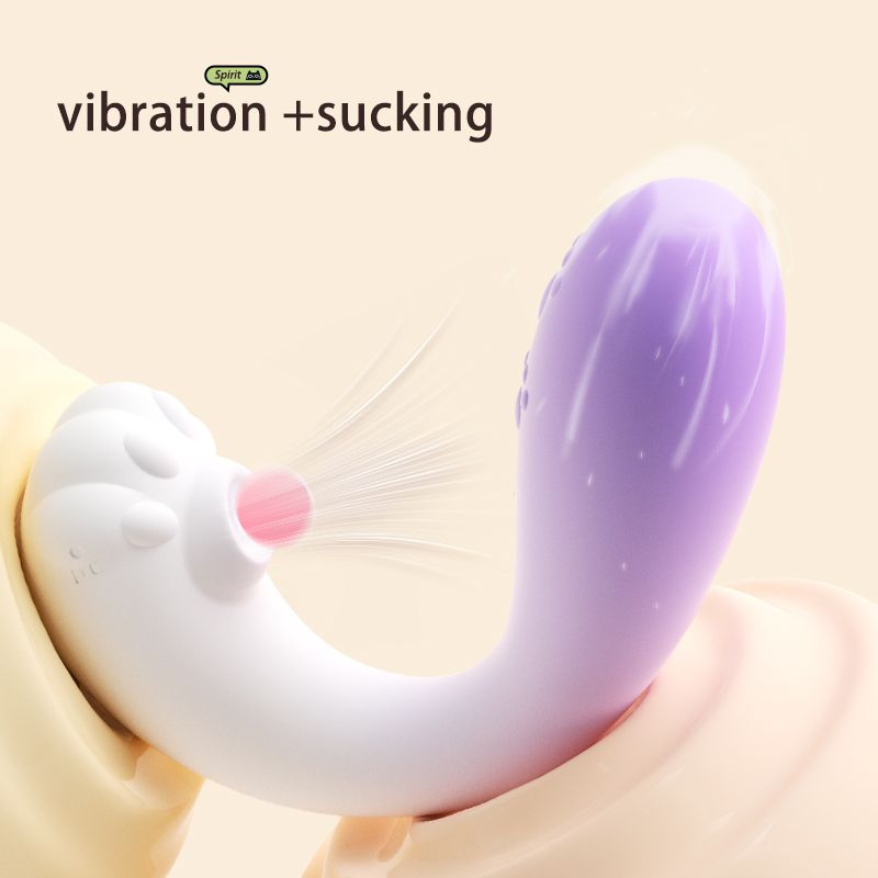 Succionador Estimulador y Vibrador Kitty con APP