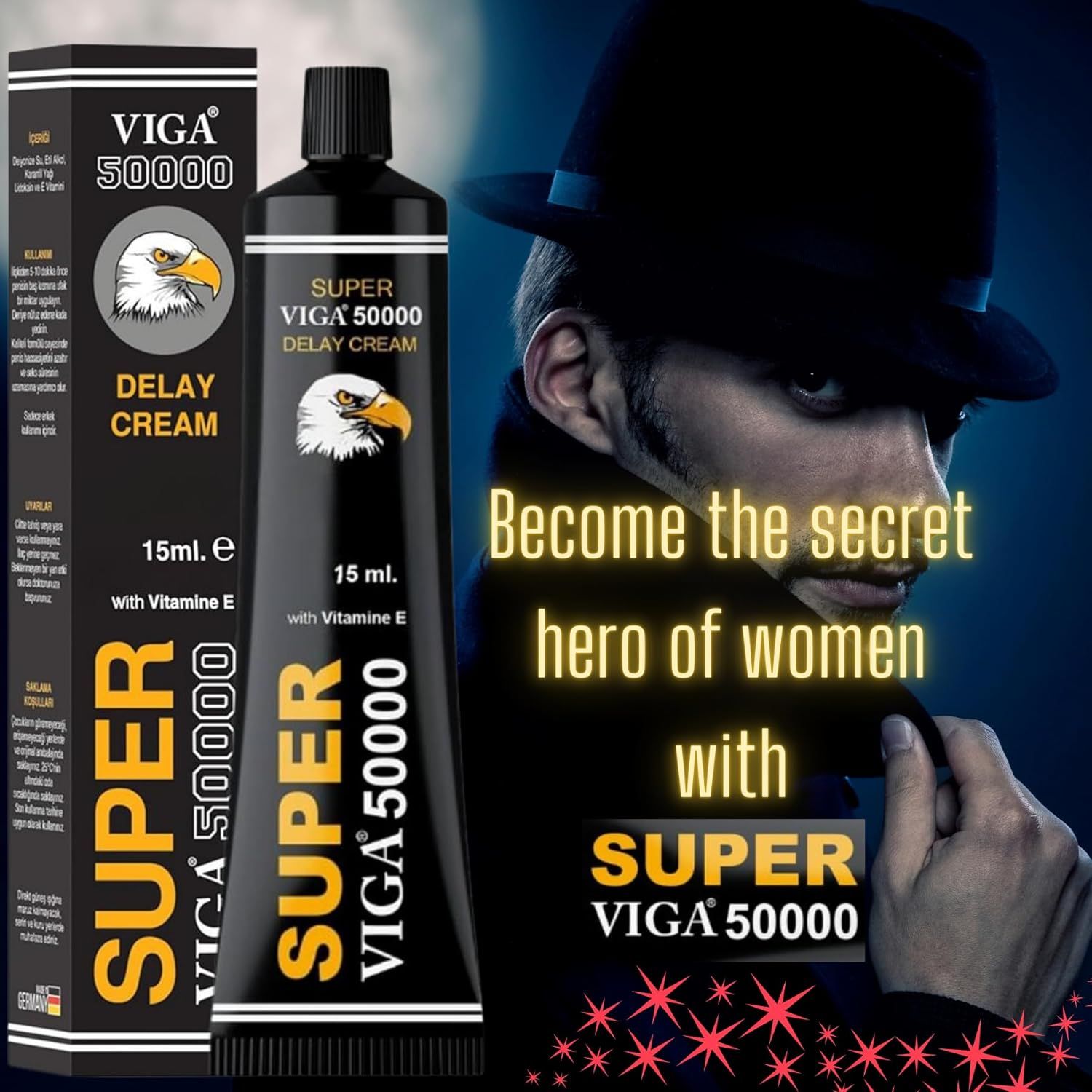 Crema Retardante SUPER VIGA 50000