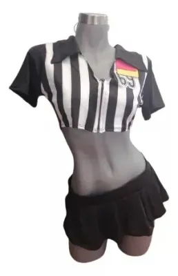 Traje Sexy Arbitro Unitalla