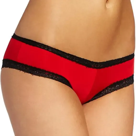 Bragas Eroticas Rojas en Microfibra "SMALL"