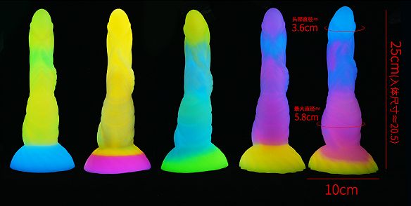Dildo dragón Luminoso (25cm)