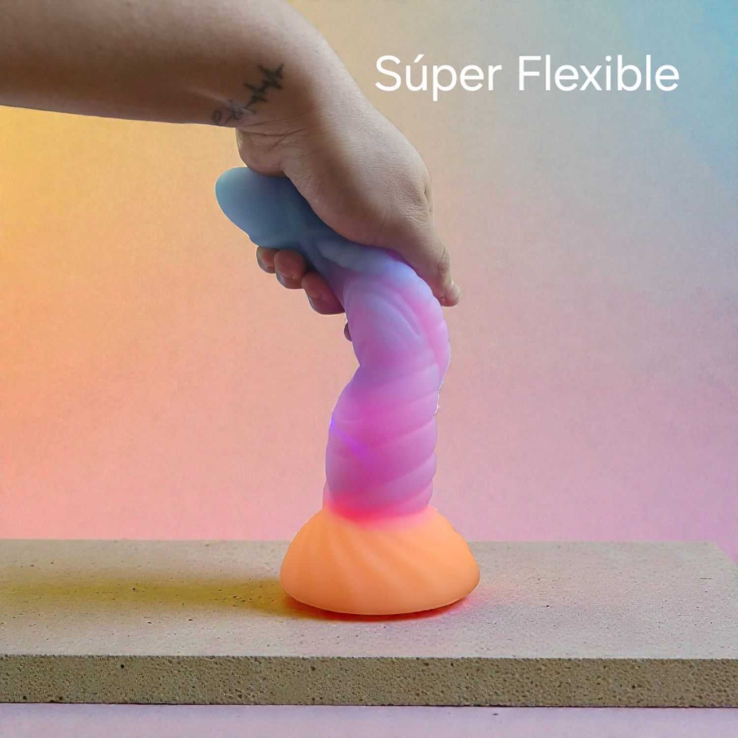 Dildo dragón Luminoso (25cm)