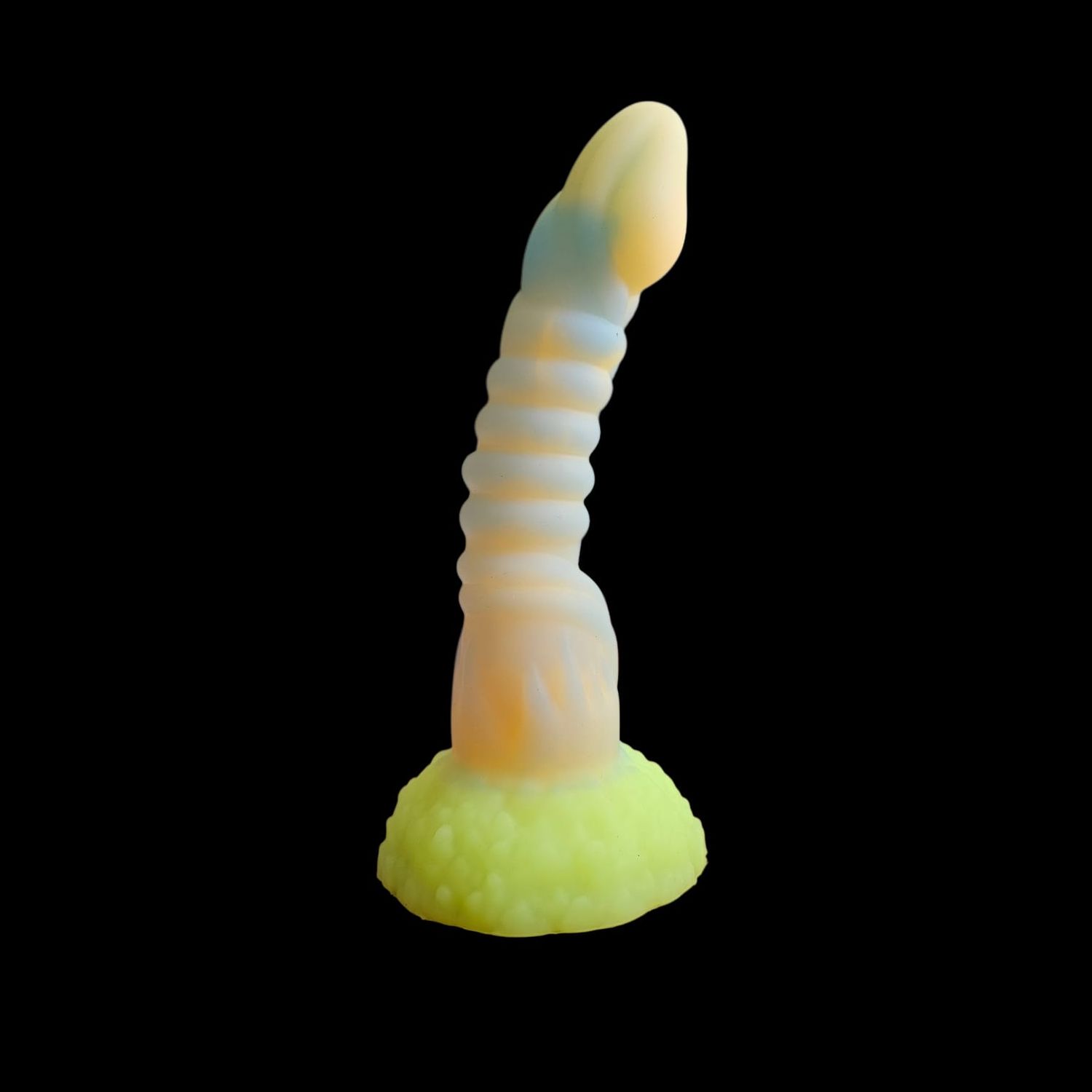 Dildo Luminoso de dragón verde 25cm
