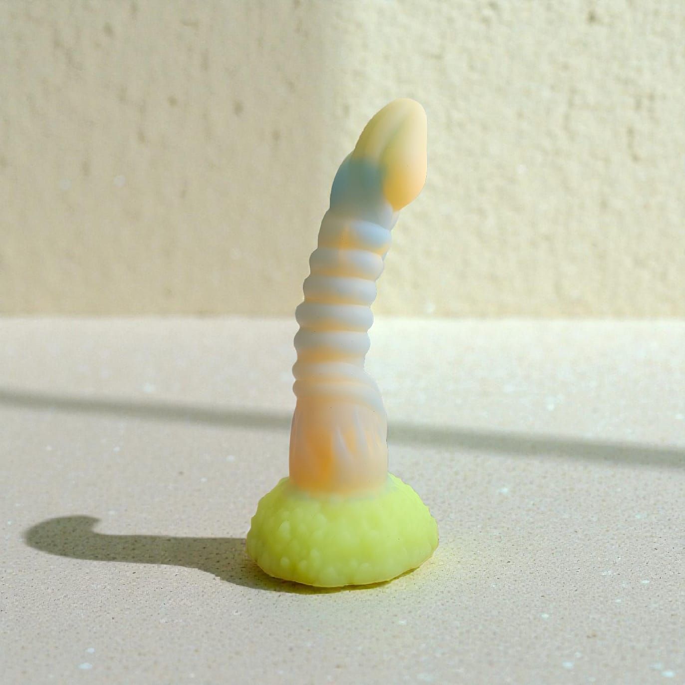Dildo Luminoso de dragón verde 25cm
