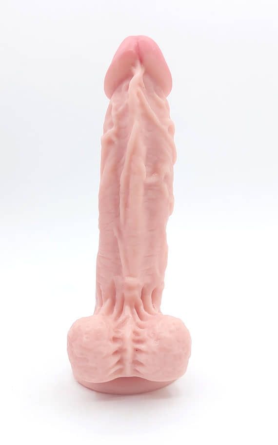 Arnes con Dildo Extra Texturizado y Extra Estimulacion 19cms