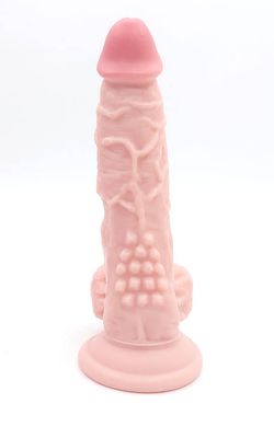 Arnes con Dildo Extra Texturizado y Extra Estimulacion 19cms