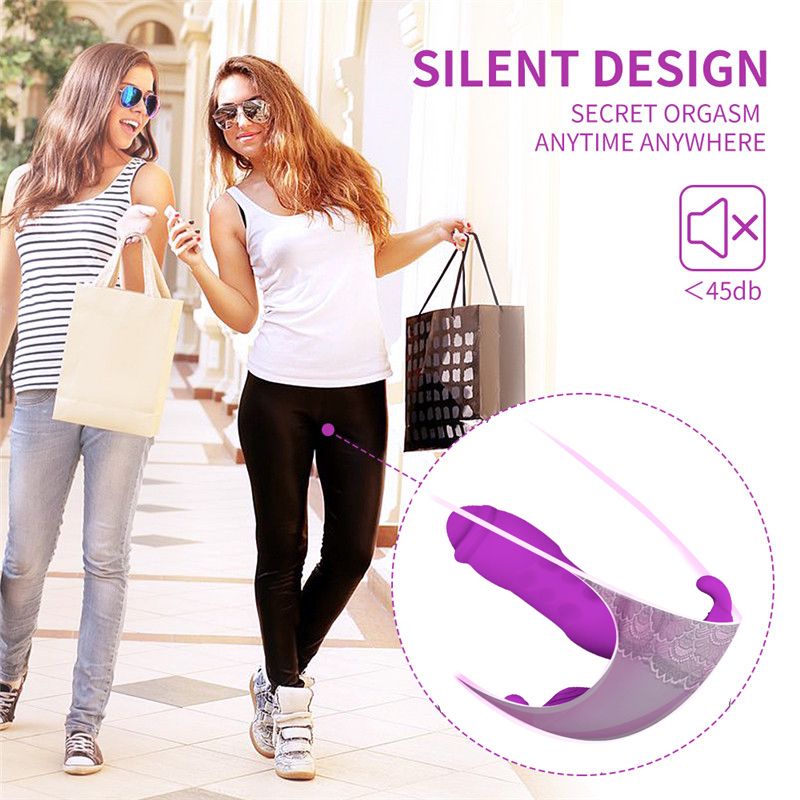 Panty Vibrador con Empuje Estimulador Anal y Clitoris  APP