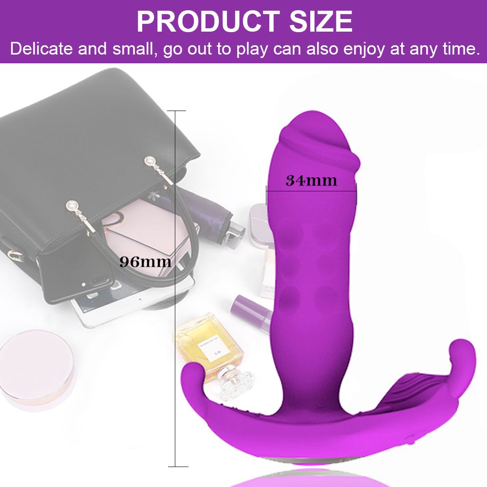 Panty Vibrador con Empuje Estimulador Anal y Clitoris  APP
