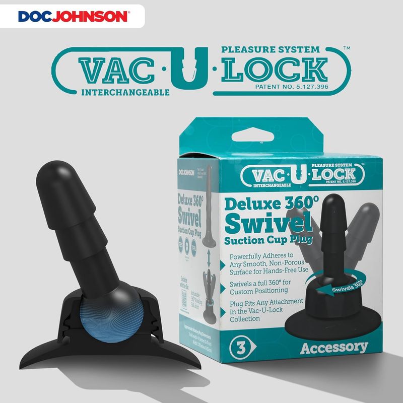 Ventosa de Succion Giratoria 360 Doc Jhonson