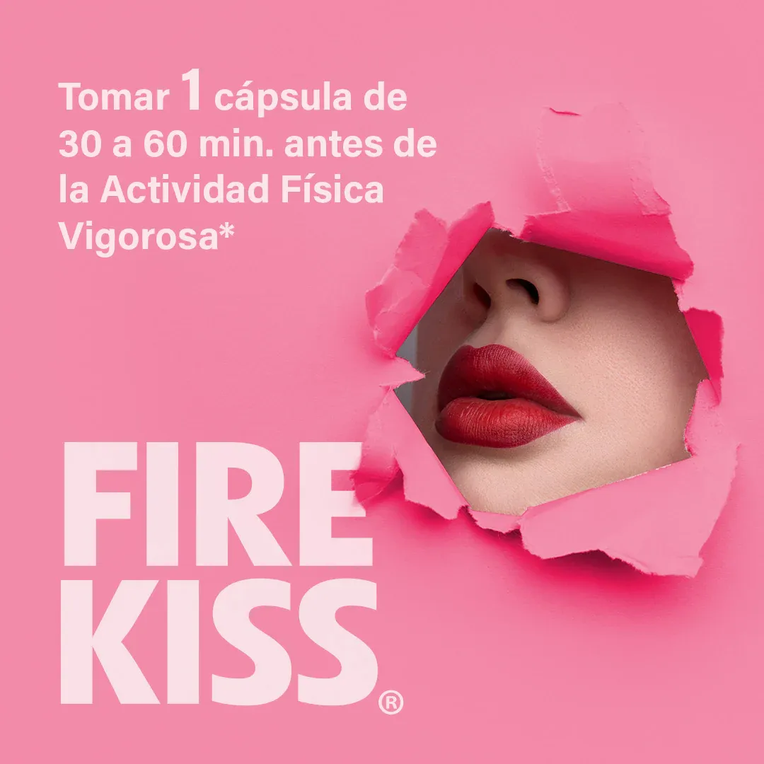 FIRE KISS Pildora Sensual Femenina