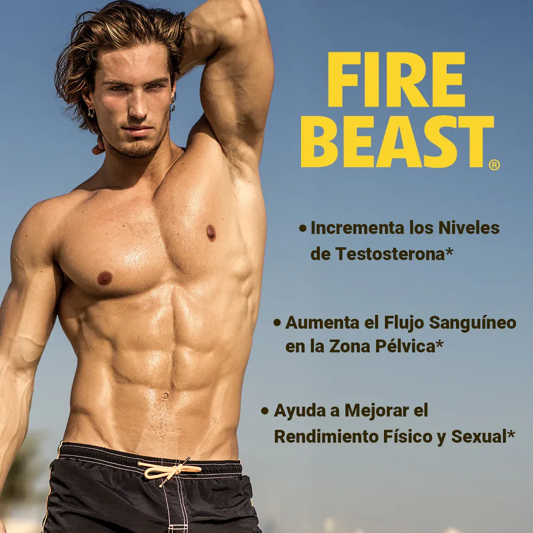 FIRE BEAST Pildora Sensual Masculina