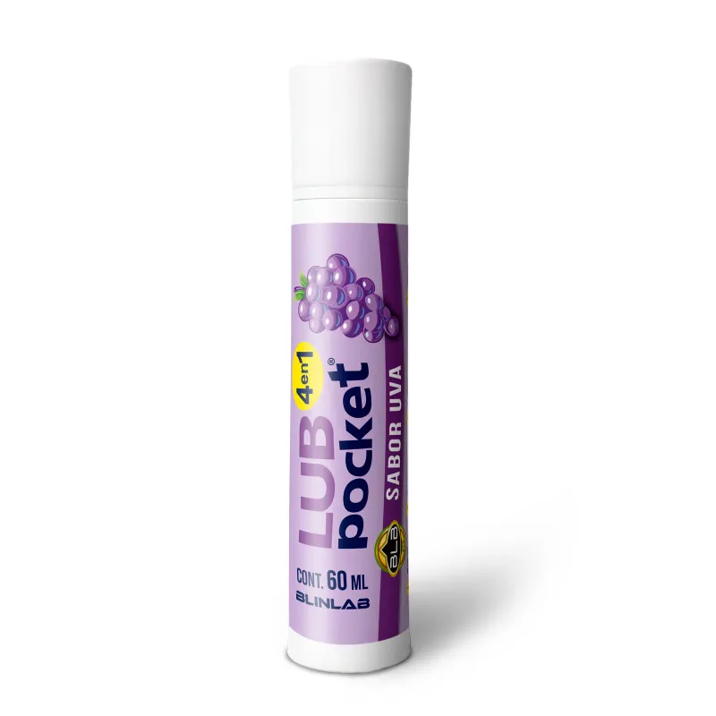 LUB POCKET TERMICO SABOR UVA 4 EN 1 60ML