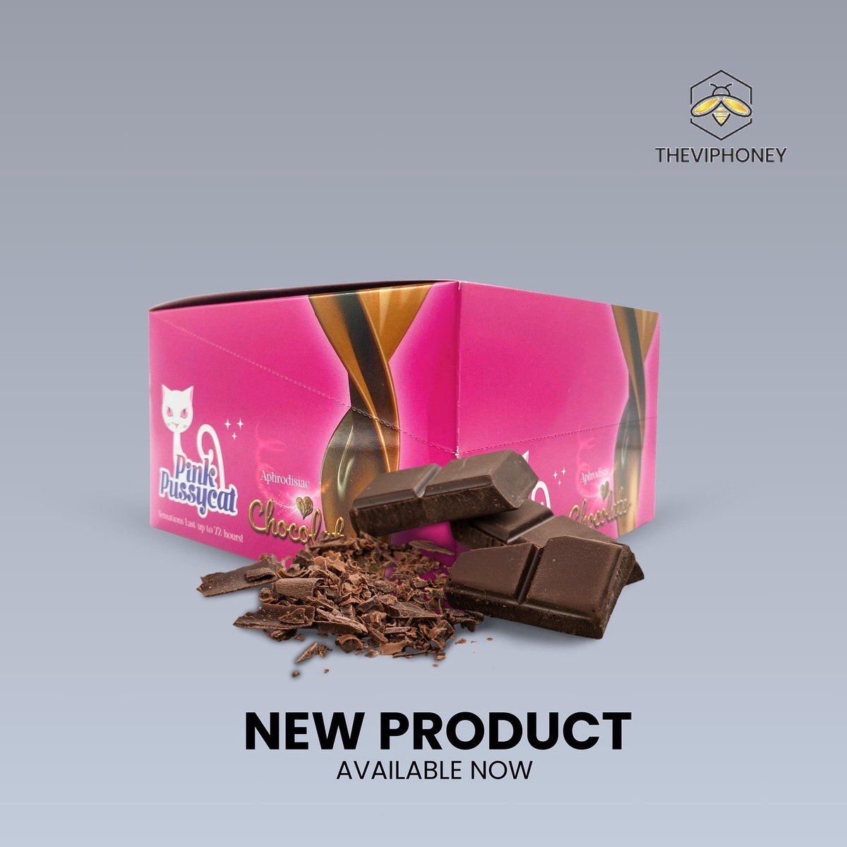 PINK PUSSYCAT CHOCOLATE POTENCIADOR FEMENINO