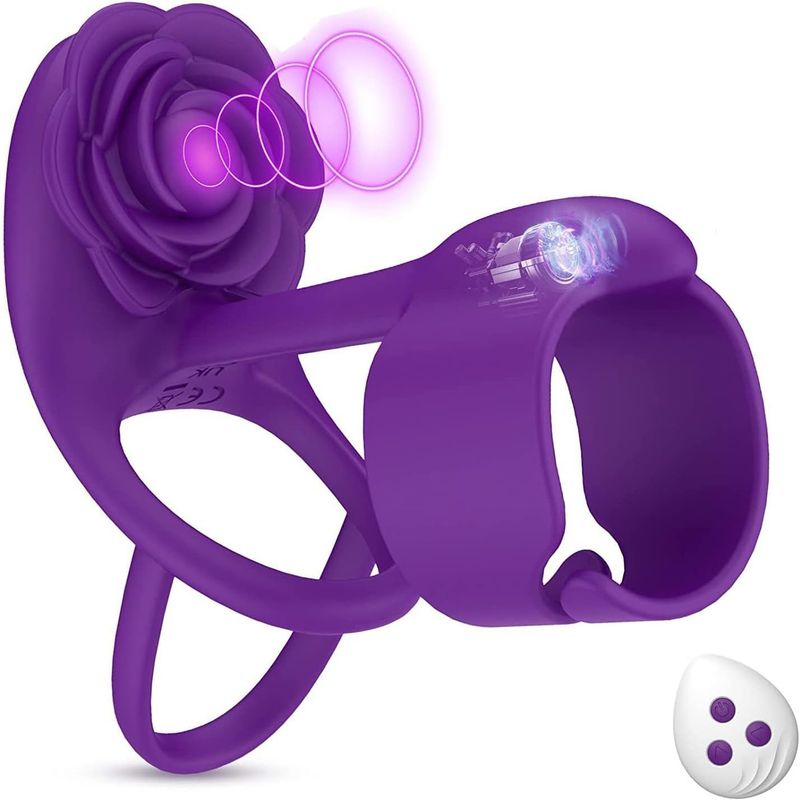ANILLO VIBRADOR 3 EN 1 + CONTROL REMOTO
