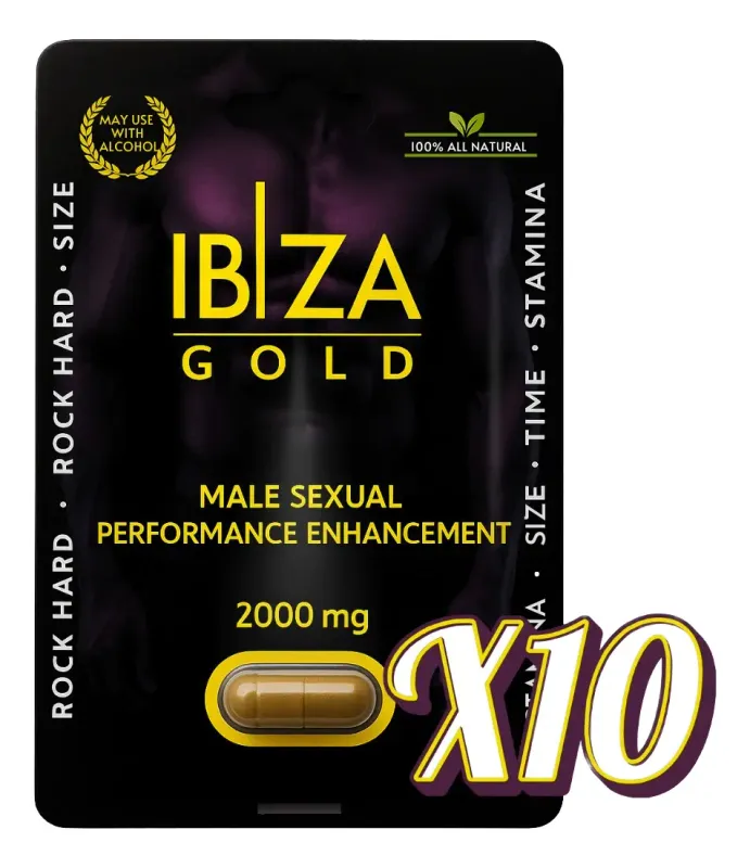 Potenciador Masculino IBIZA GOLD 200mg