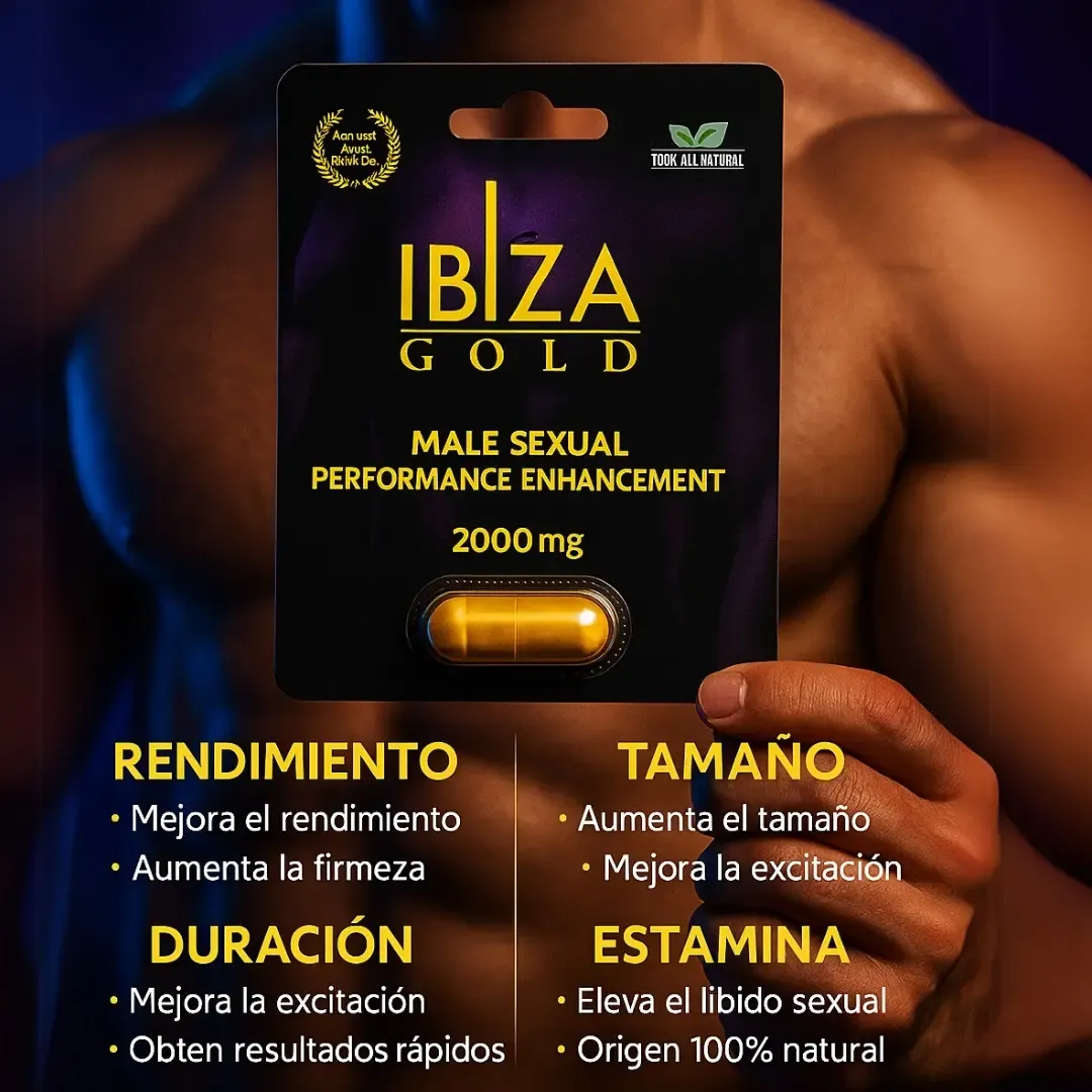Potenciador Masculino IBIZA GOLD 200mg