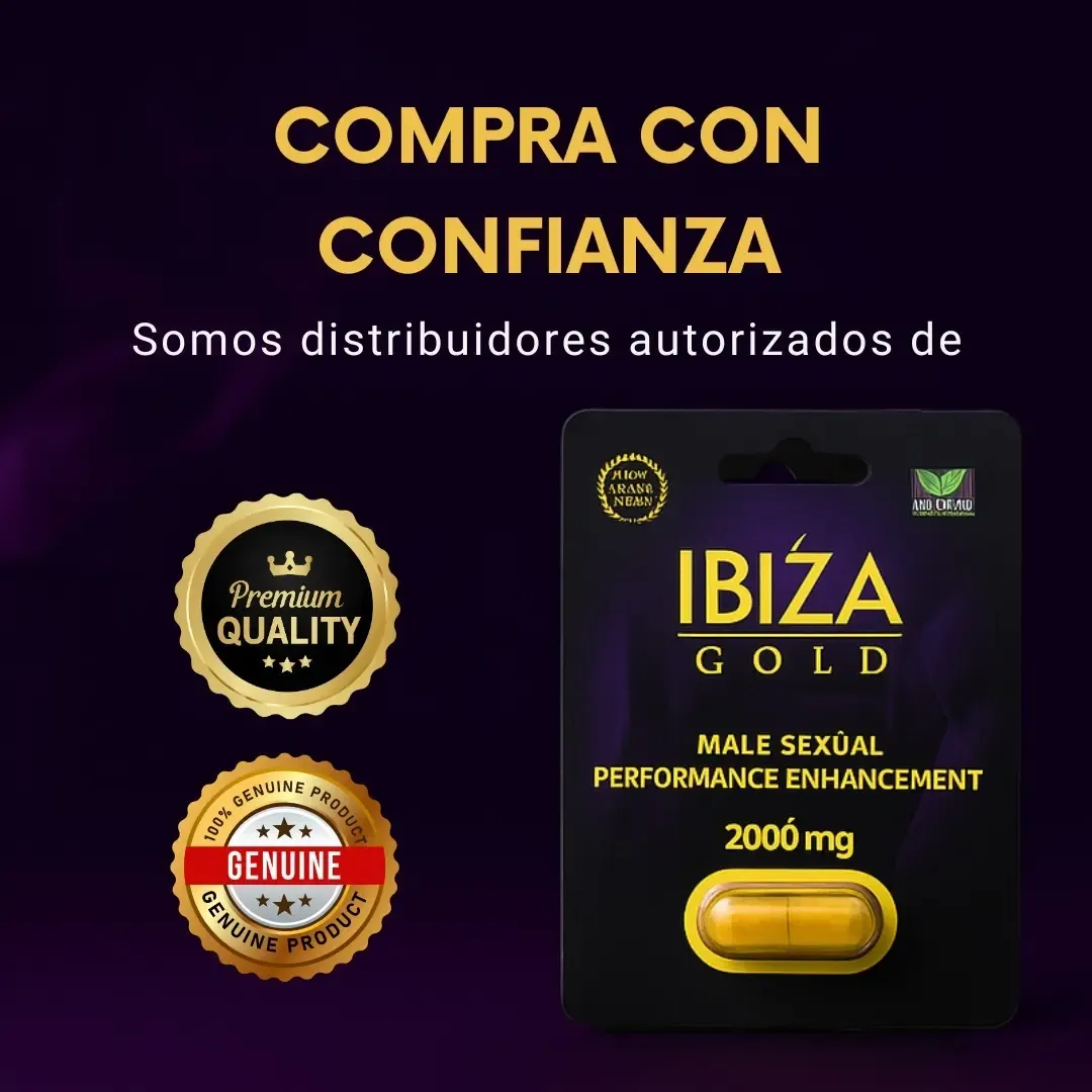 Potenciador Masculino IBIZA GOLD 200mg