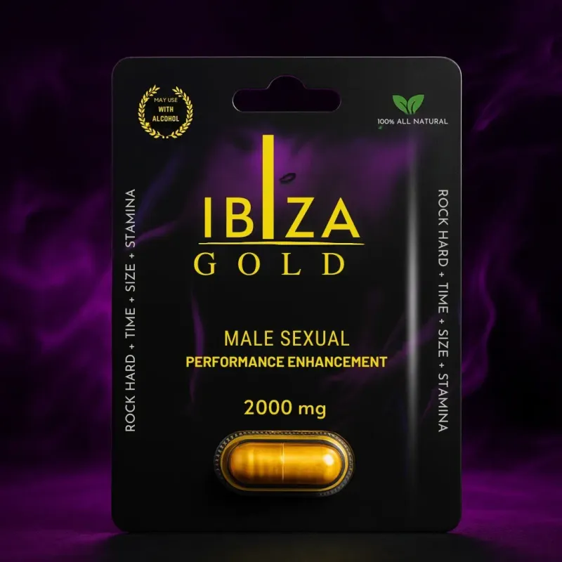Potenciador Masculino IBIZA GOLD 200mg