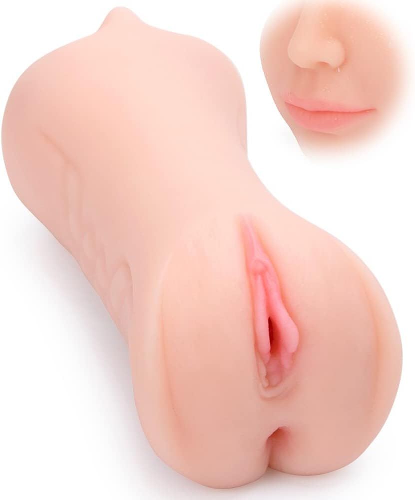 Masturbador 3 en 1 Boca, Vagina y Ano