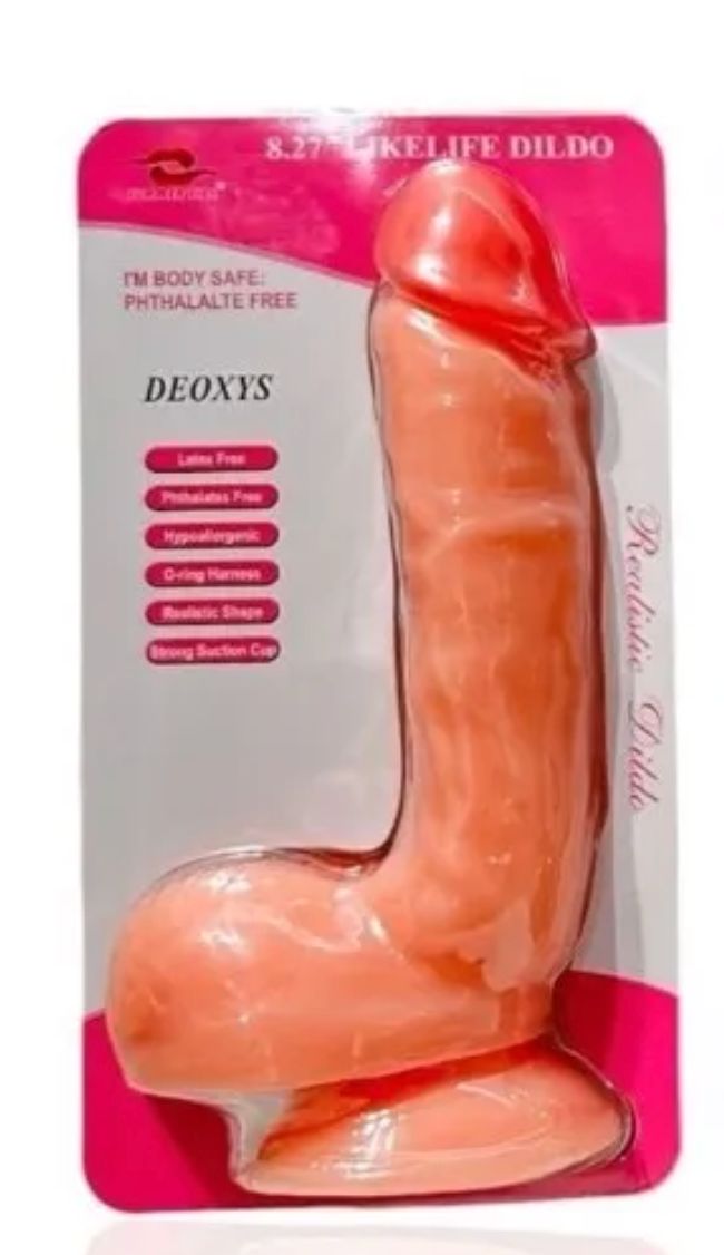 Dildo Realista 8.27" 21Cms DEOXYS