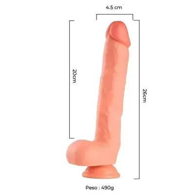 Dildo Realista Lance´s Cock 10.2" 26Cms