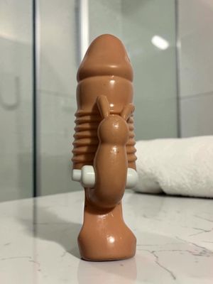 Funda para Pene Ondulada con Vibracion