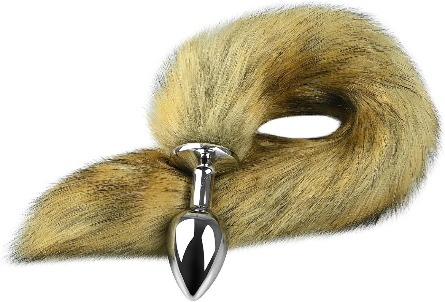 Cola de Zorro Cosplay con Plug Talla S