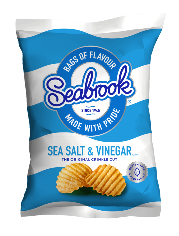 Salt & Vinegar Seabrook Crisps