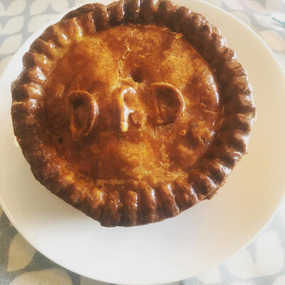 Dad 1lb Pork Pie