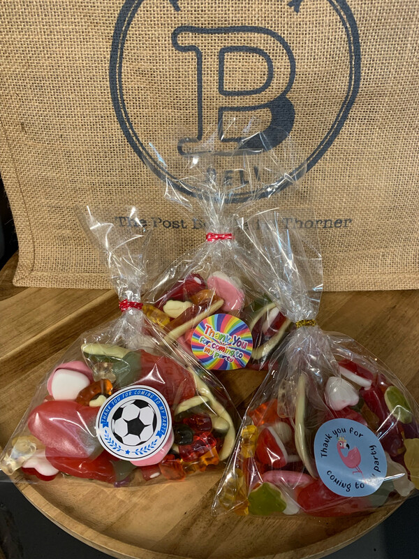 Birthday Party Sweet Bag Or Cones