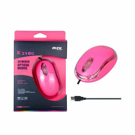Mouse con filo K3100 Pink MTK