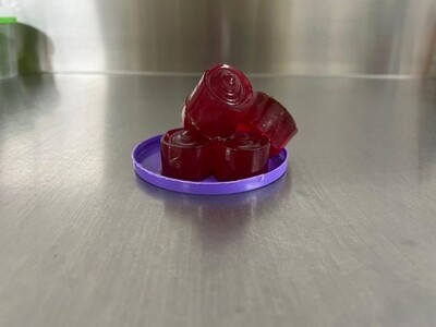 Strawberry Gummies: 20mg for pack of 5