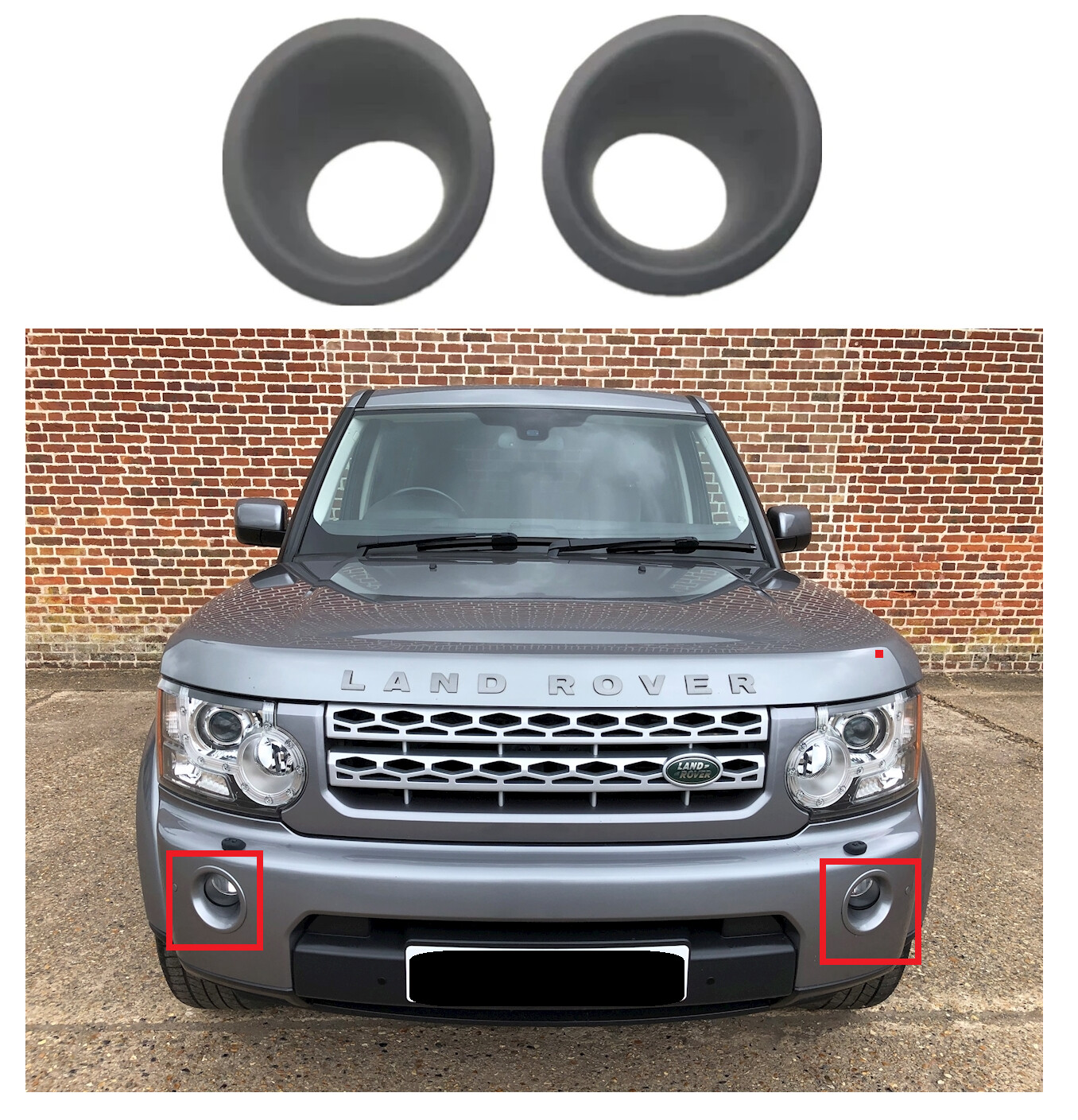Discovery 4 2010 - 2012 fog lamp bezels