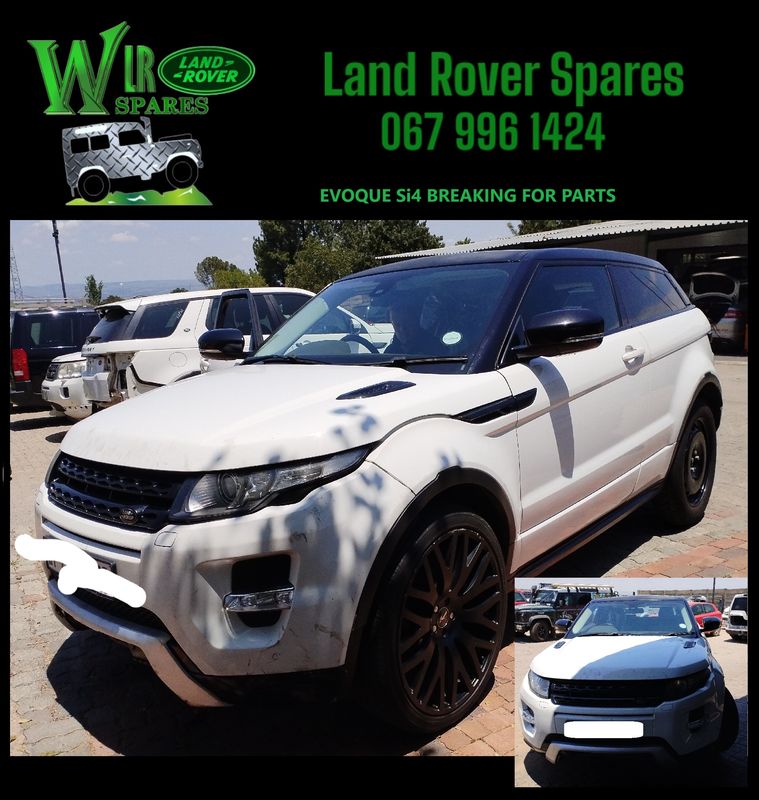 Range Rover Evoque Si4 breaking for parts