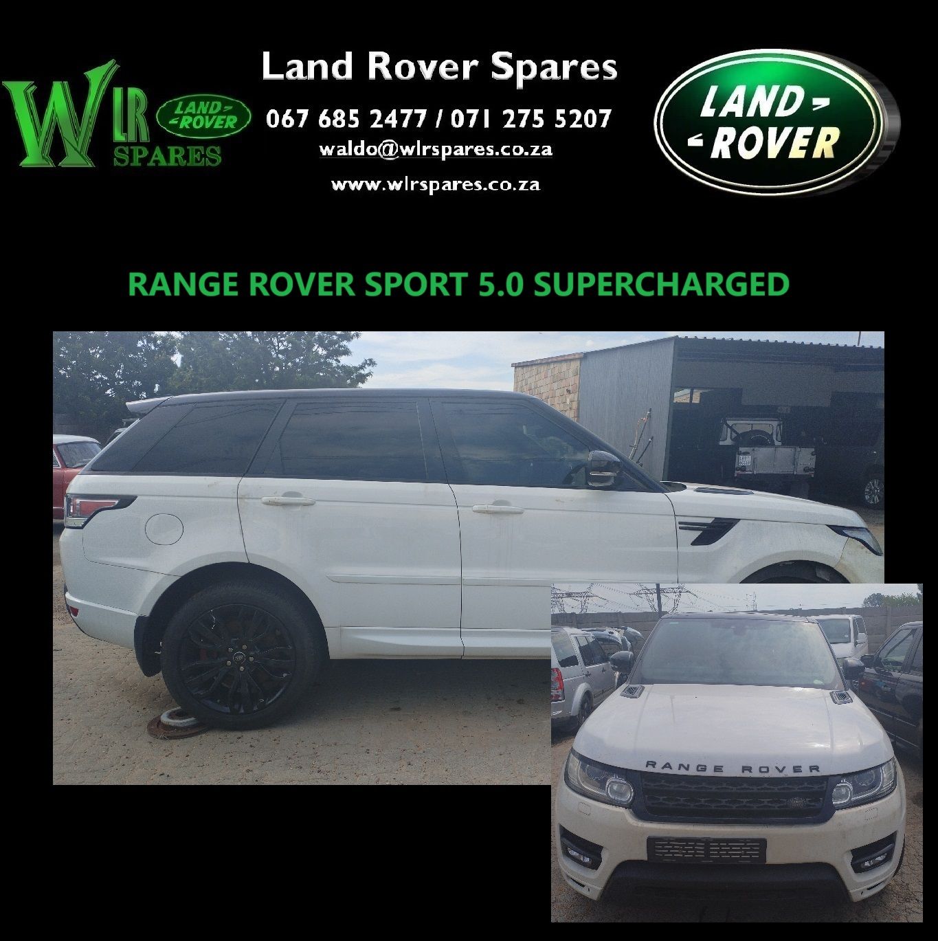 Range Rover Sport 2015 breaking for parts