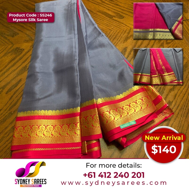 Mysore silk saree