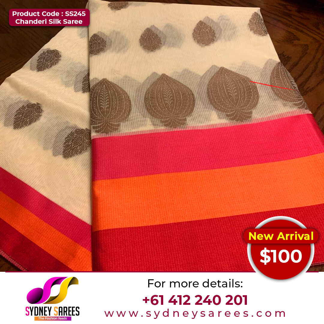 Chanderi Silk saree