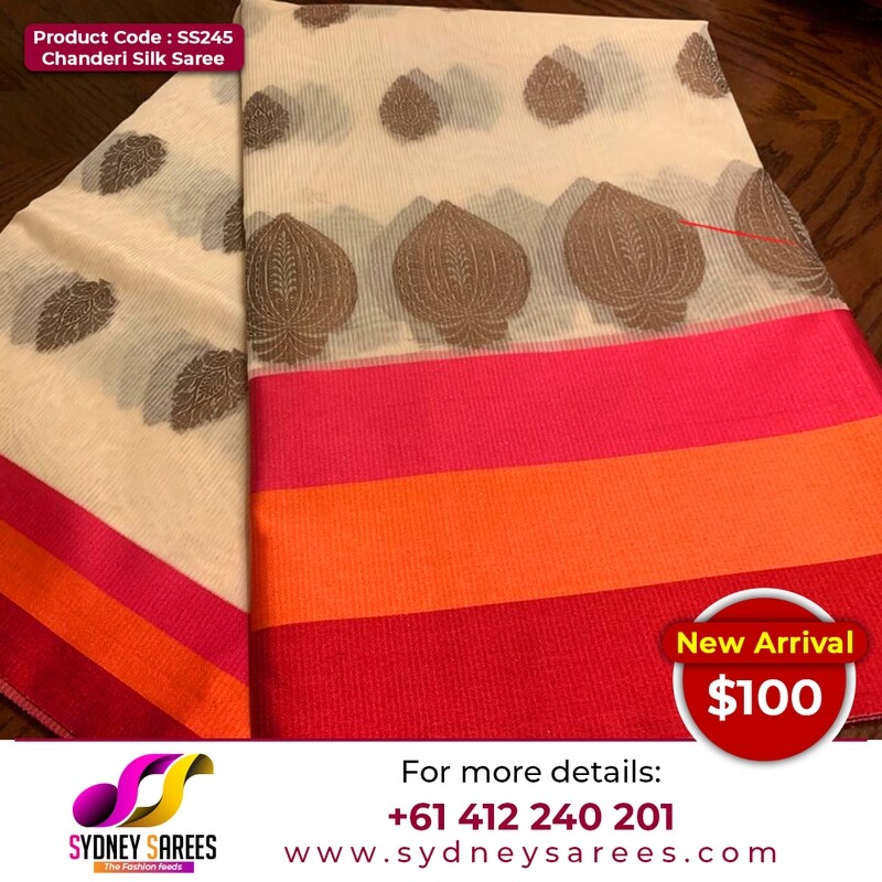 Chanderi Silk saree