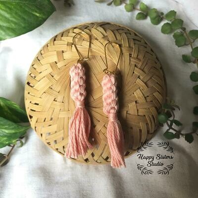 Macrame Reverse Square Danglers
