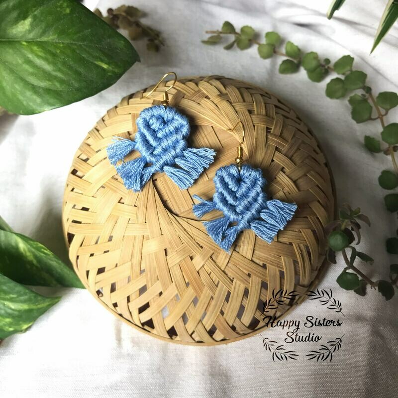 Macrame Butterfly Tassels