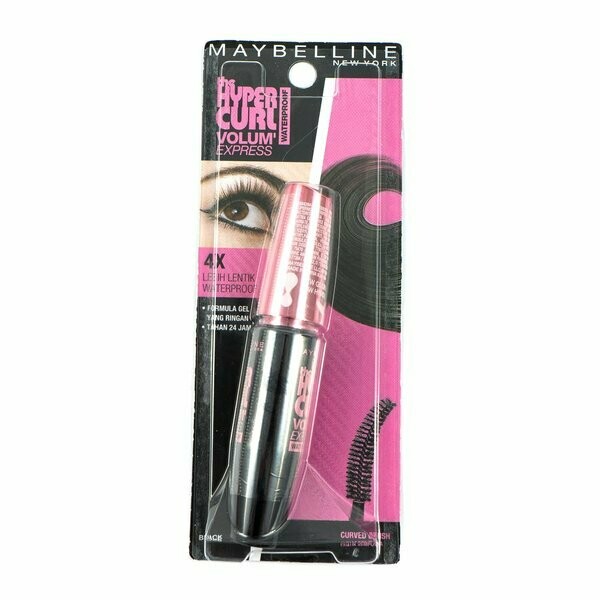 Maybelline Volum Express Hypercurl Waterproof Mascara make up - black